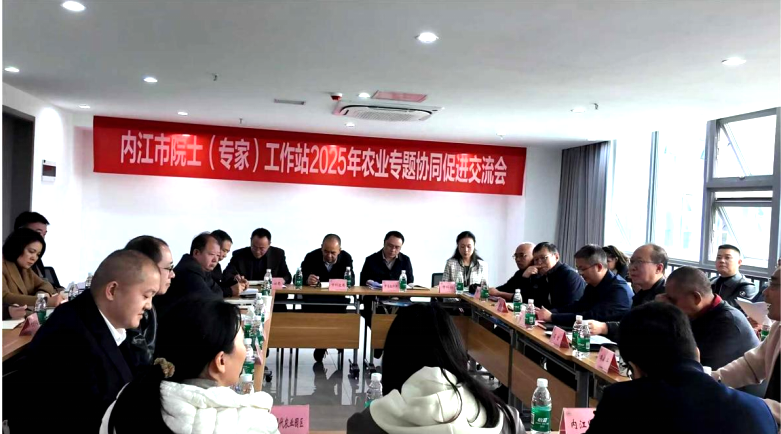 内江举行院士（专家）工作站农业专题 协同促进交流会